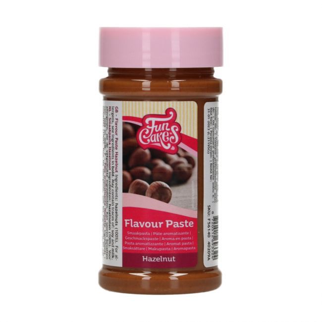 Funcakes smaakpasta HAZELNOOT 100 GR