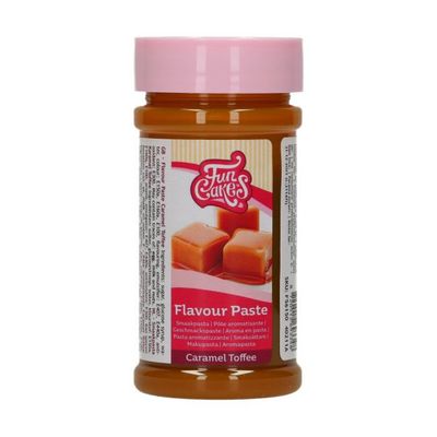 Funcakes smaakpasta KARAMEL TOFFEE 100 GR