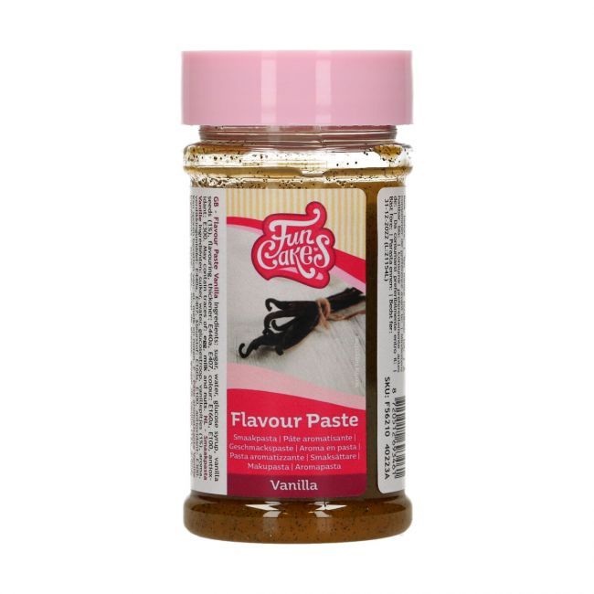 Funcakes smaakpasta VANILLE 100 GR