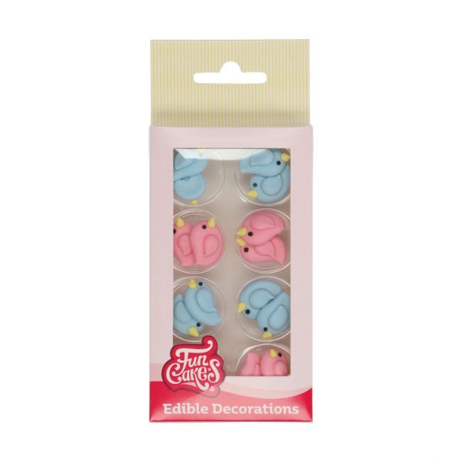 FunCakes Suikerdecoratie Tortelduifjes Set/16