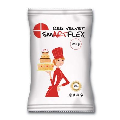 SmartFlex Fondant Rood Velvet 250g