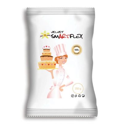 SmartFlex Fondant Wit Velvet Vanille 250g