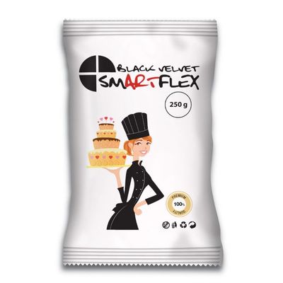 SmartFlex Fondant Zwart Velvet 250g