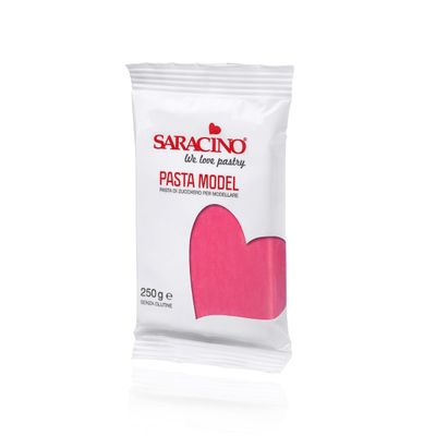 Saracino Modelling Paste Fuchsia Roze 250g