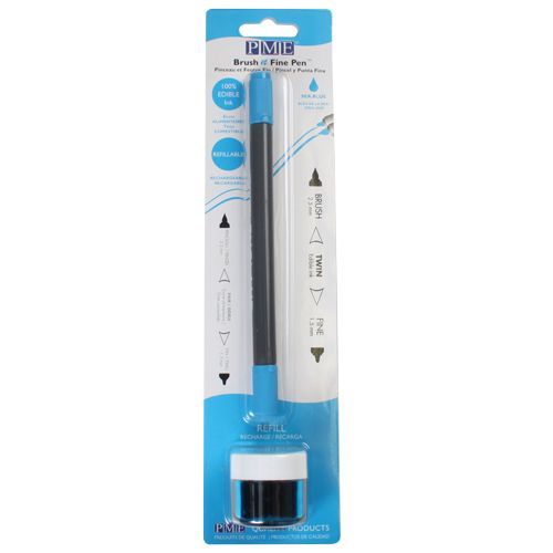 PME Brush n Fine Pen -Sea Blue- navulbaar