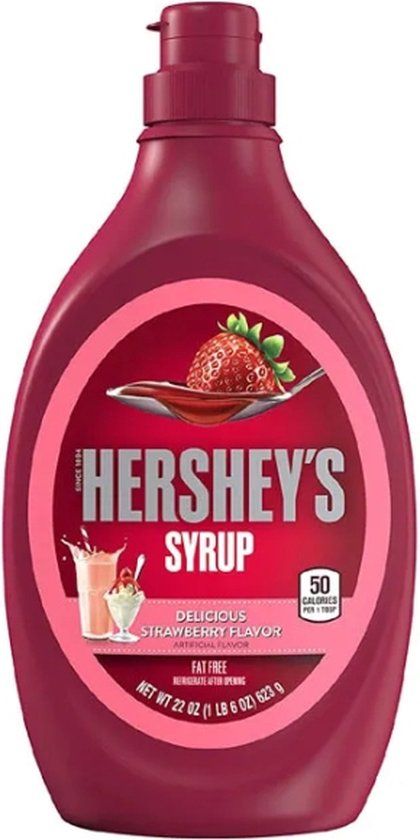 Hersey&#39;s strawberry Syrup 680g