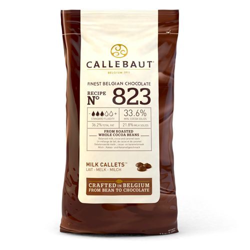 Callebaut Chocolade Callets Melk zak 1KG