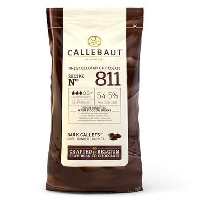 Callebaut Chocolade Callets Puur zak 1 kg
