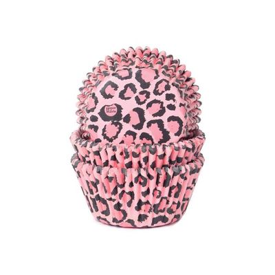 House of Marie Cupcake vorm Luipaard Roze