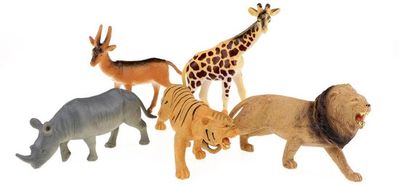 Toi-toys Speelset Wilde Dieren 5-delig