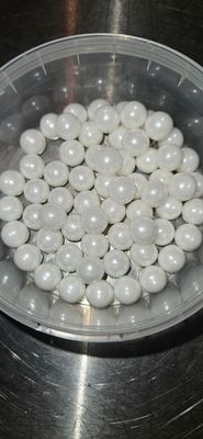 Witte suiker parels parelmoer Maat L