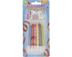 Birthday Candles meerkleurig