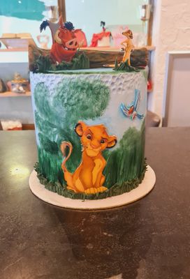 Lion king taart