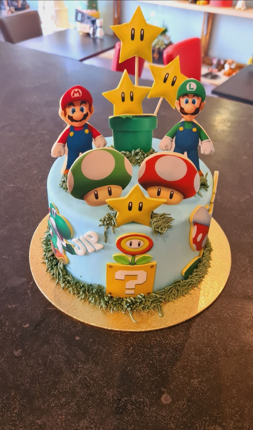 Super Mario taart