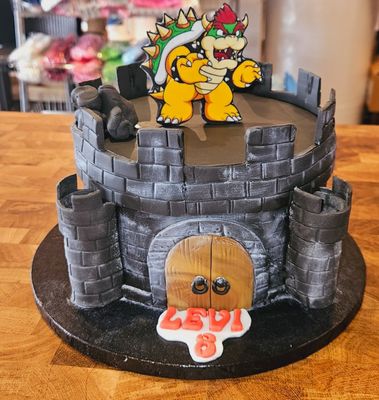 Bowser taart