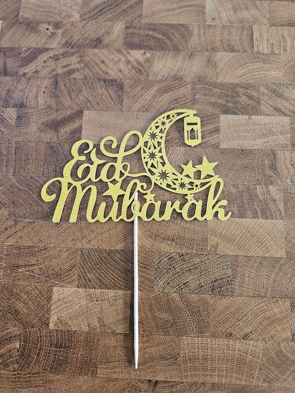 Cake Topper – Eid Mubarak