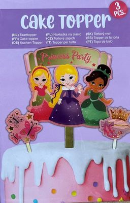 Happy Birthday topper Prinses