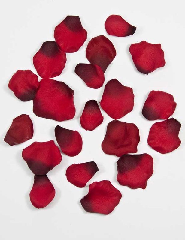 Valentijn rozenblaadjes kleur Rood