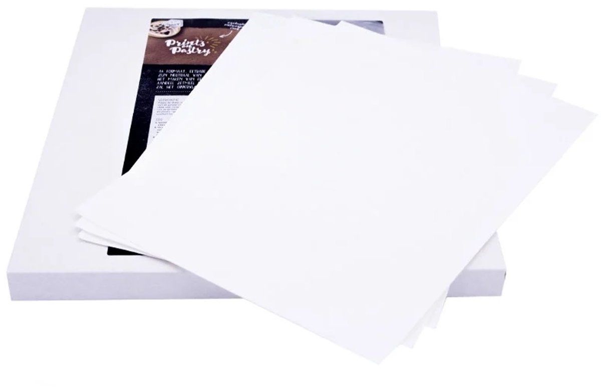 Prints on Pastry Brilliance sheets A4-formaat (20 vellen)