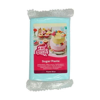 Funcakes Rolfondant PASTEL BLUE 250 G Funcakes Rolfondant PASTEL BLUE 250 G