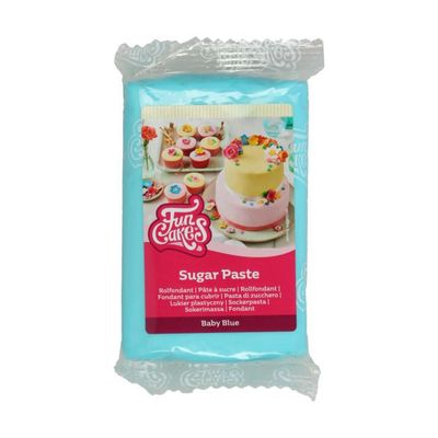 Funcakes Rolfondant BABY BLUE 250 G Funcakes Rolfondant BABY BLUE 250 G