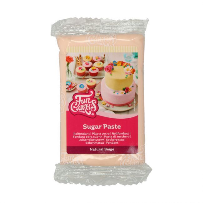 Funcakes Rolfondant NATURAL BEIGE 250 G