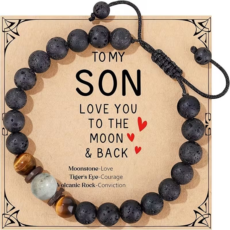 Maansteen Herenarmband ( Zoon )