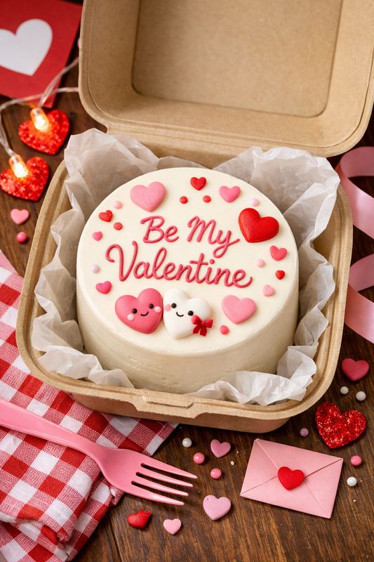 💖 Valentijns Bento Cake