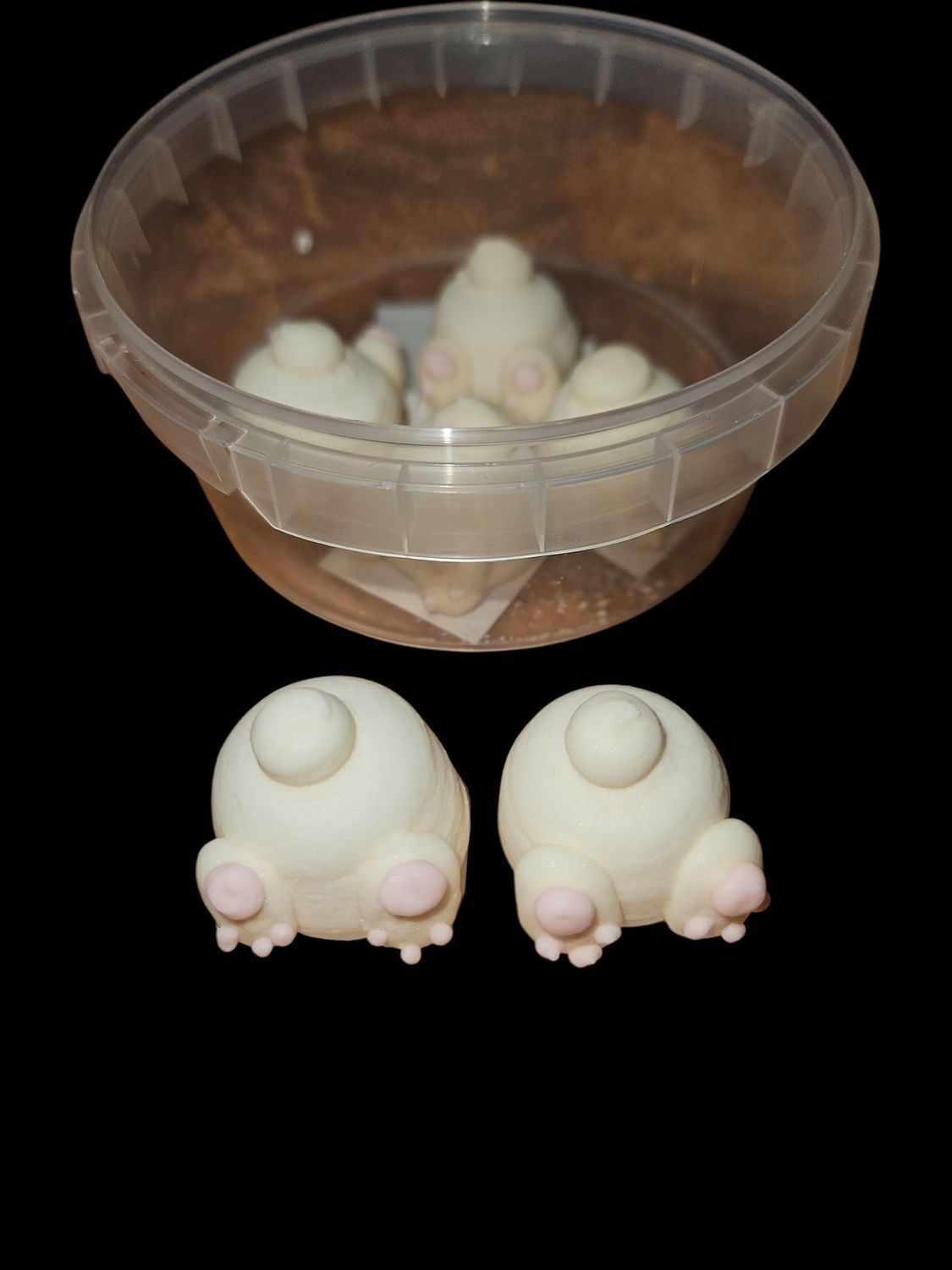 Suiker Konijnen Billetjes – 6 stuks 🐰🍬