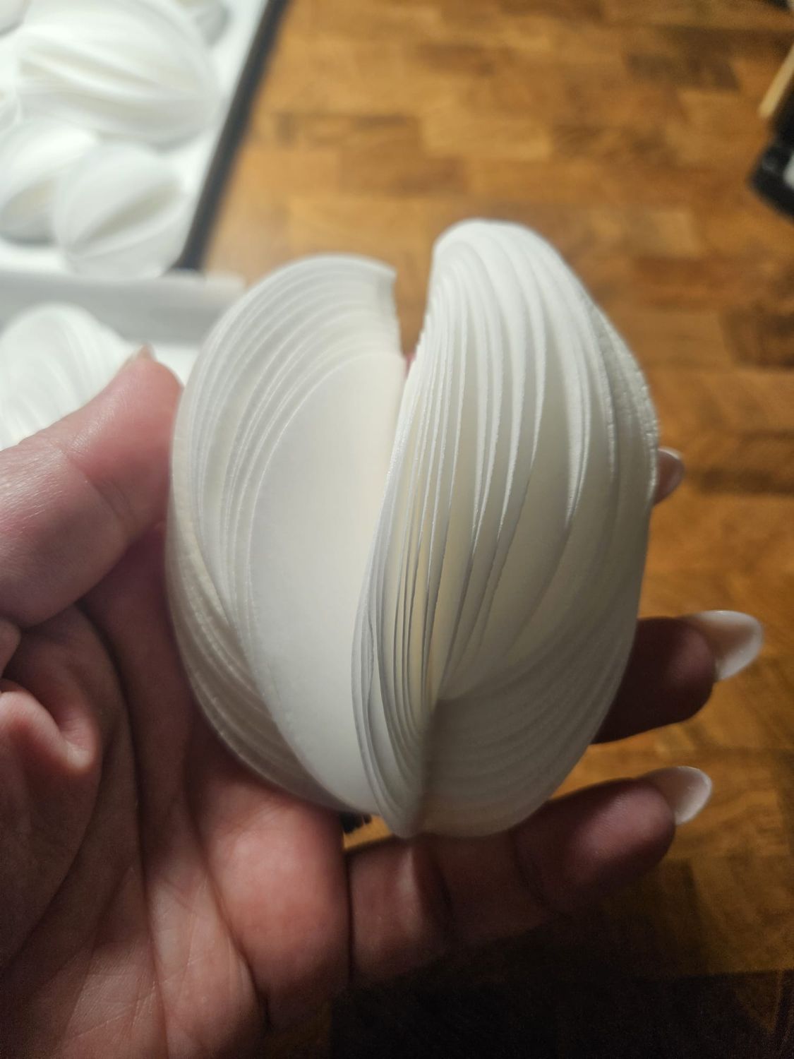 Ouwel decoratie 9 cm – Langwerpig