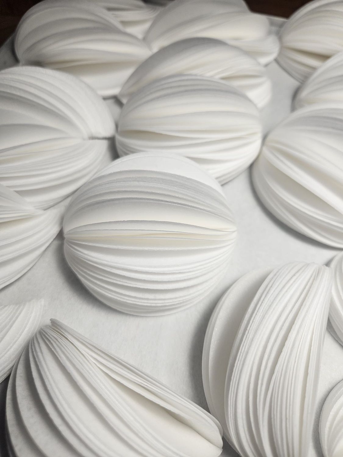 Ouwel decoratie 8 cm – Rond