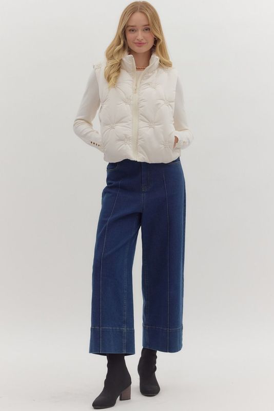 Quilted Puffer Vest