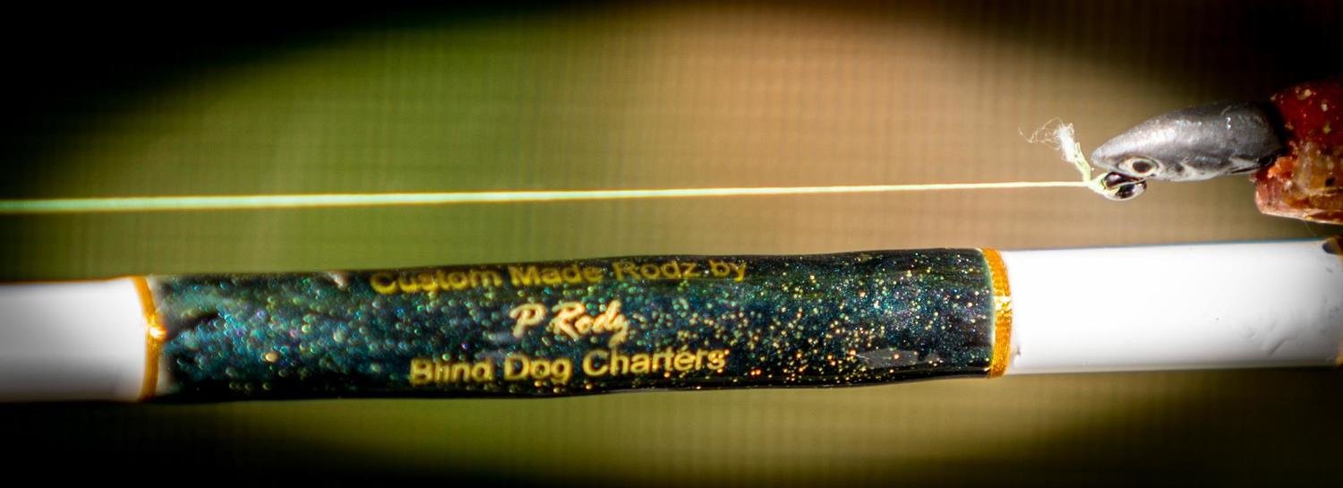 Custom Built Fly Fishing Rod With Normal Cork Handle