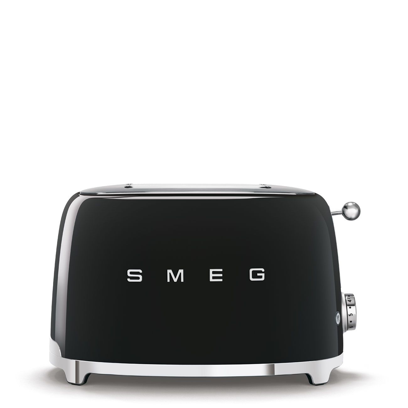 Smeg Toaster Retro-style Black Glossy