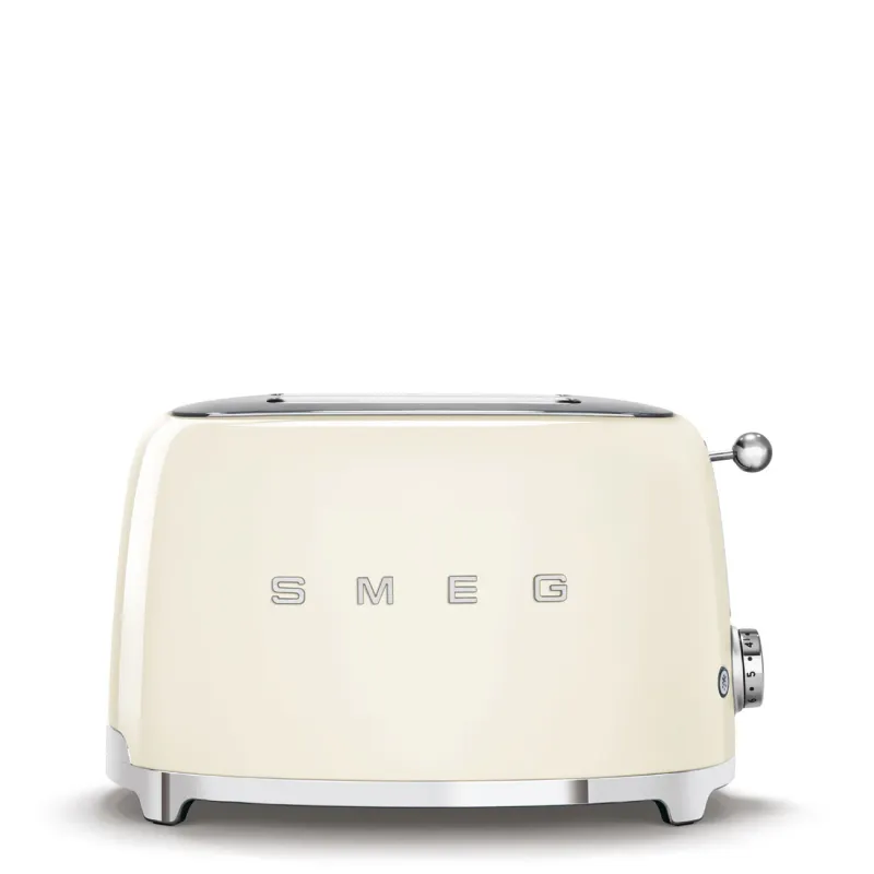 Smeg Toaster Retro-style Cream Glossy