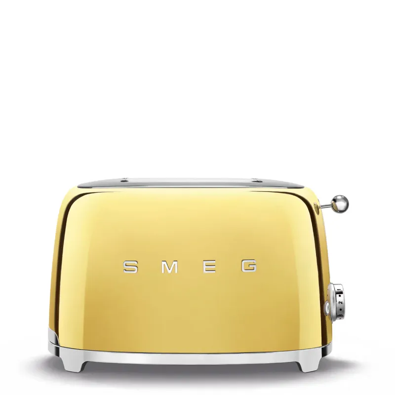 Smeg Toaster Retro-style Gold Glossy