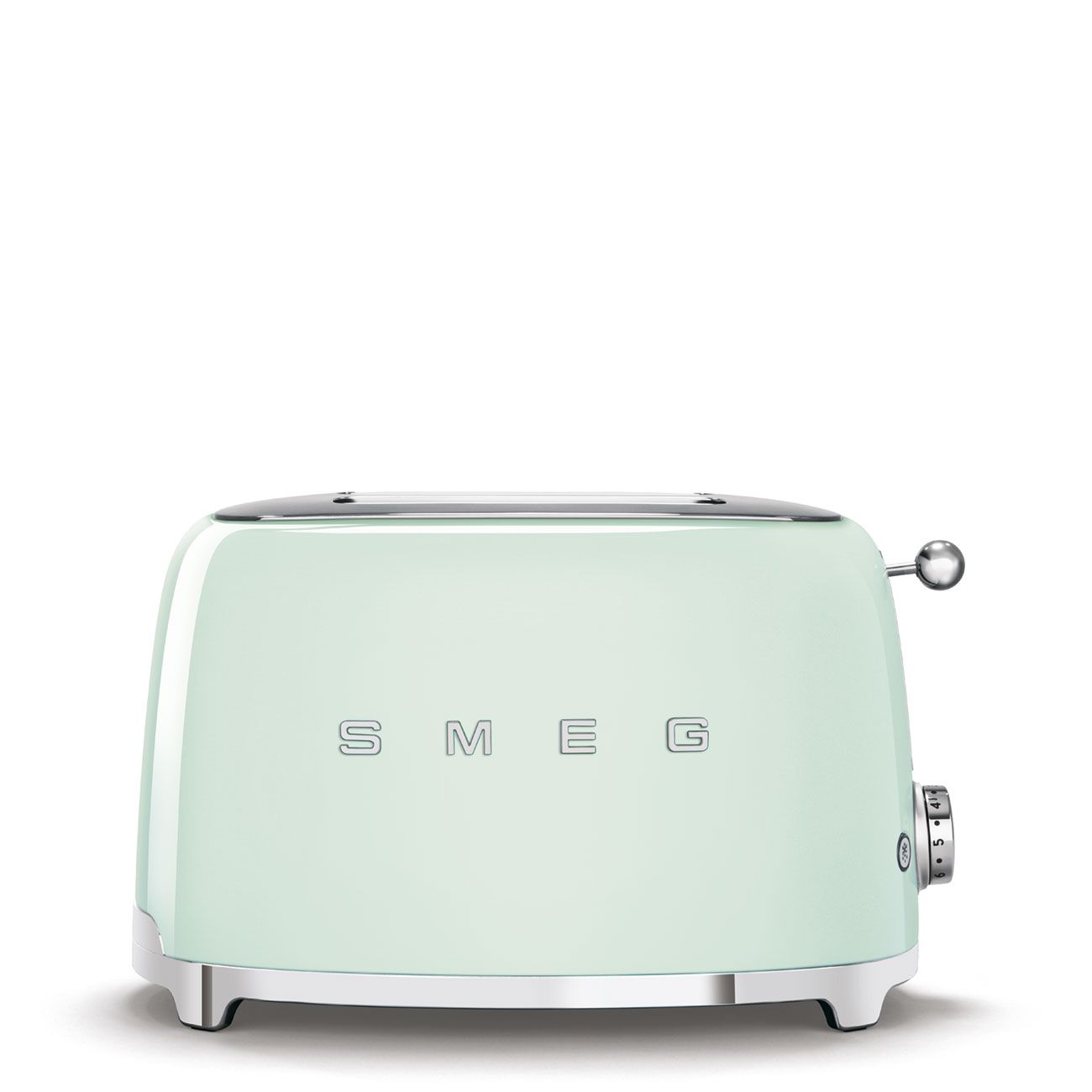 Smeg Toaster Retro-style Pastel Green Glossy