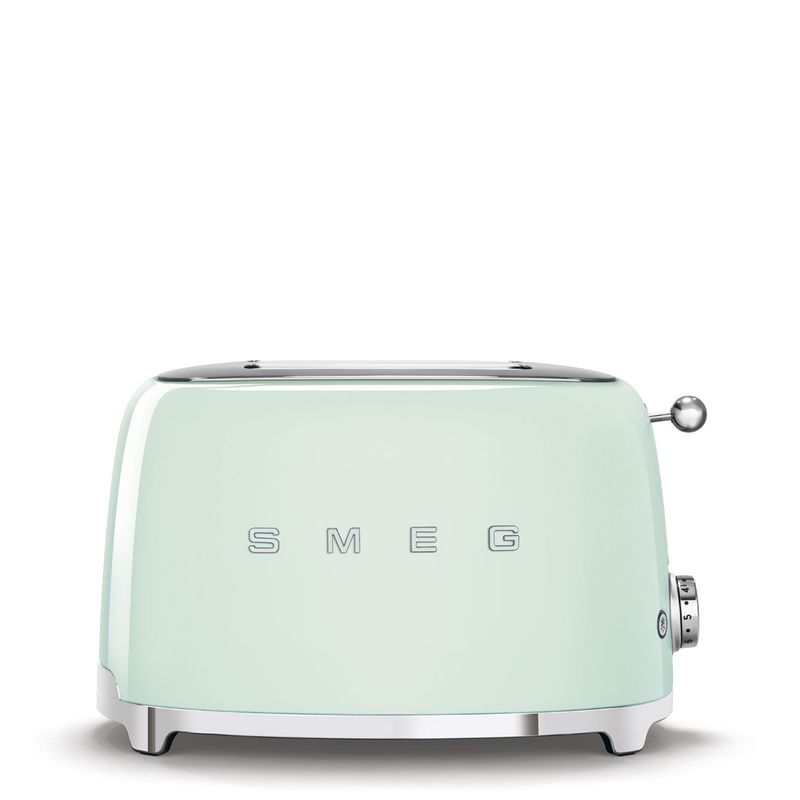 Smeg Toaster Retro-style Pastel Green Glossy