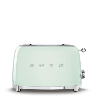 Smeg Toaster Retro-style Pastel Green Glossy