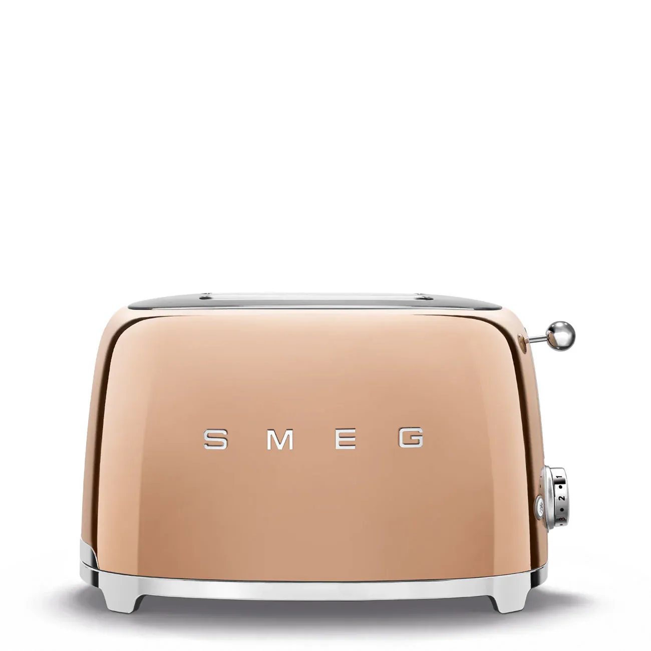 Smeg Toaster Retro-style Rose Gold Glossy