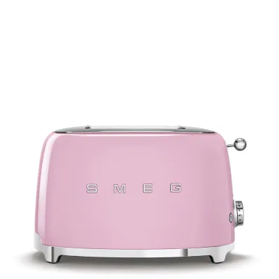 Smeg Toaster Retro-style Pink Glossy