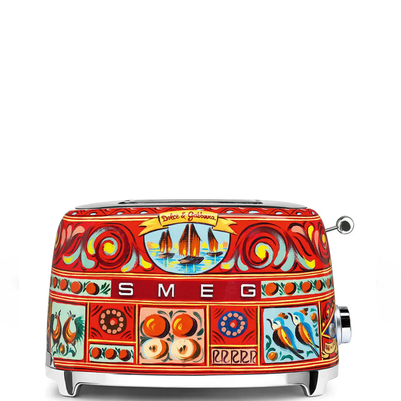 Smeg Toaster Retro-style Sicily is my love Glossy