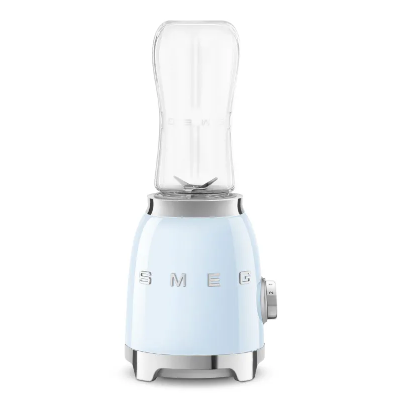 Smeg Blender Retro-style Pastel Blue Glossy
