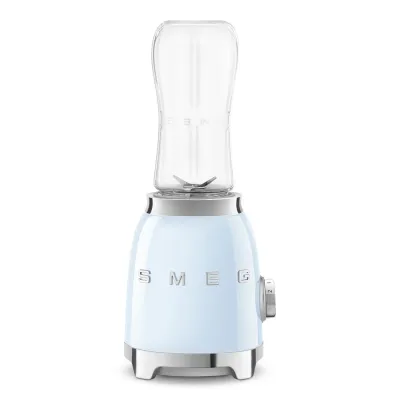 Smeg Blender Retro-style Pastel Blue Glossy