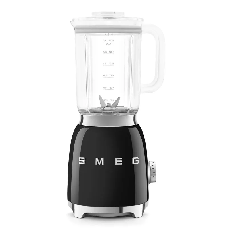 Smeg Blender Retro-style Black Glossy