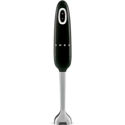 Smeg Hand Blender Retro-style Black Glossy