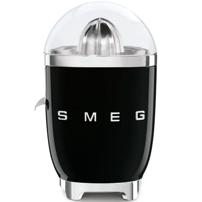 Smeg Citrus Juicer Retro-style Black Glossy