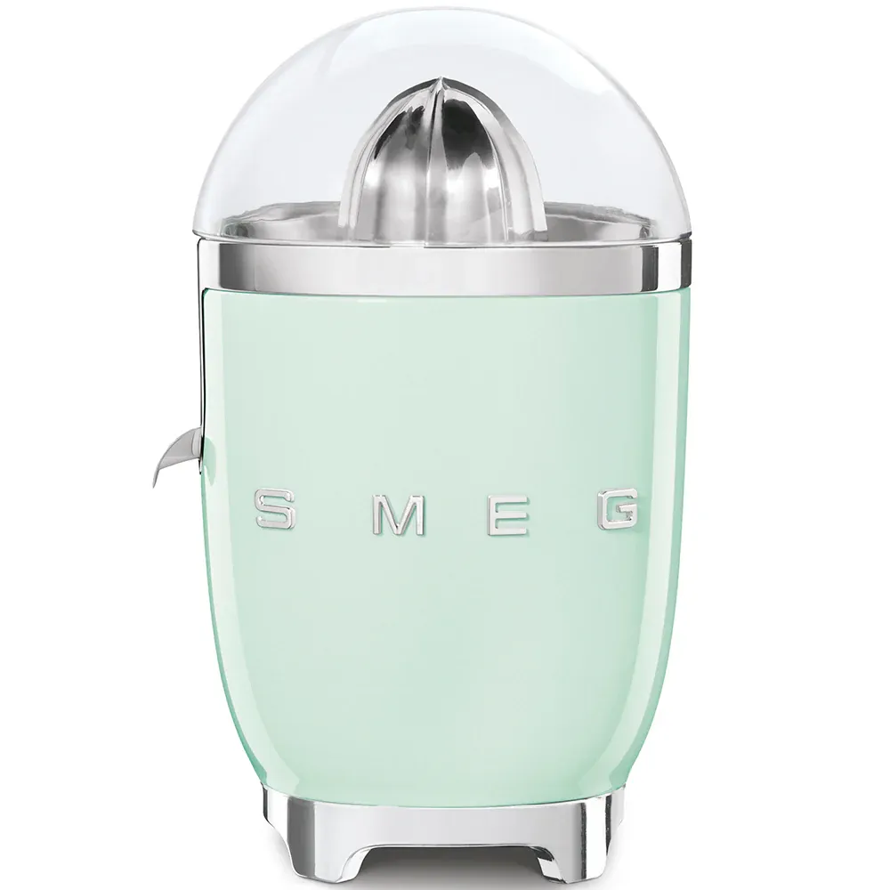 Smeg Citrus Juicer Retro-style Pastel Green Glossy