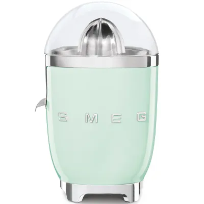 Smeg Citrus Juicer Retro-style Pastel Green Glossy
