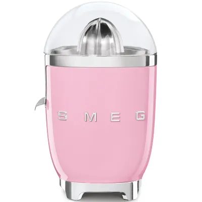 Smeg Citrus Juicer Retro-style Pink Glossy